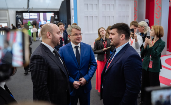 Стенд Самарской области представлен на выставке форума «Россия — спортивная держава»